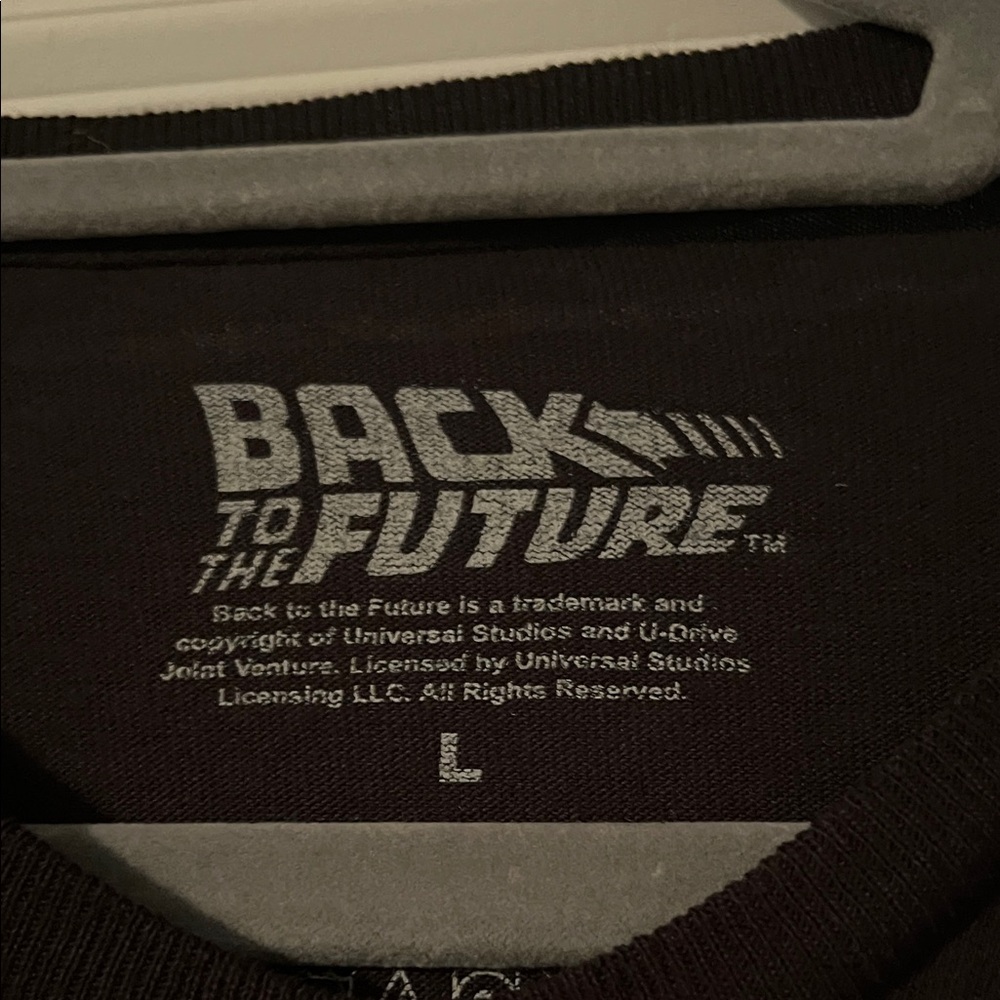 Back to the Future Black Graphic Tee - Picture 2 of 4